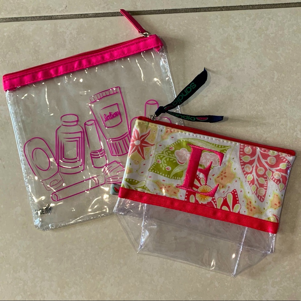 Sandia: Matching Set- 2 Travel Pouches